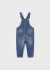 Salopette jeans denim neonato Mayoral Better Cotton - ErreGiModaBimbo