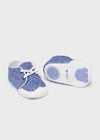 Scarpe con lacci neonato Mayoral Newborn azzuro - ErreGiModaBimbo