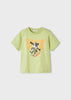 Mayoral Children's T-Shirt "ROLLING JUNGLE" Print Green