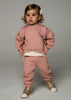 Felpa pullover giroclocco neonata Mayoral rosa cuori