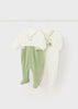 Tutina pigiama fresco cotone neonati Mayoral Newborn strelle verde