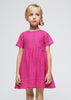 Vestito guipur bambina Mayoral fucsia