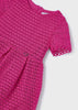 Vestito guipur bambina Mayoral fucsia